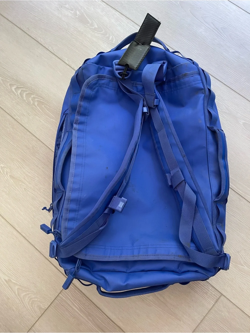 Baboonw To The Moon Blue Travel Duffel Bag - Big - 60L - Used